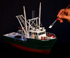 Billing Boats品牌，电影“完美风暴”中的Andrea Gail渔船完工