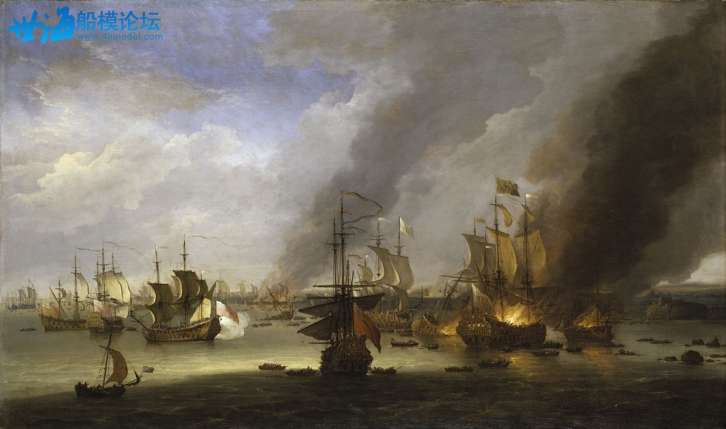 Destruction of the Soleil Royal at the Battle of La Hogue2.jpg